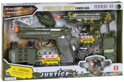 Opakowanie Zestaw wojskowy z pistoletem na baterie