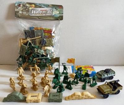 Opakowanie Zestaw wojskowy żołnierzyki