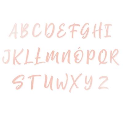 Opakowanie Zestaw wykrojników - Alfabet duży 26szt