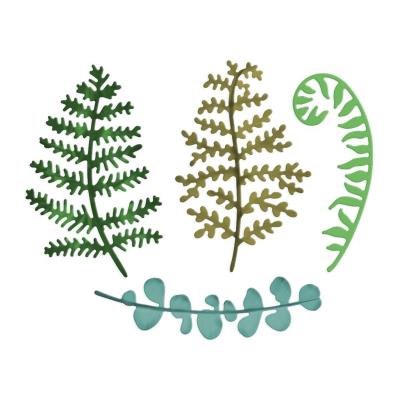 Opakowanie Zestaw wykrojników - Delikatne liście 4szt