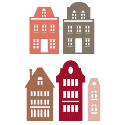 Opakowanie Zestaw wykrojników - Domki 5szt