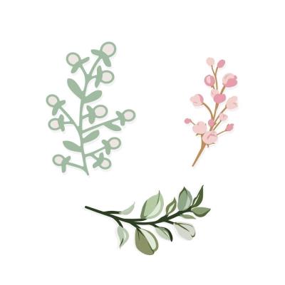 Opakowanie Zestaw wykrojników - Gałązki 3szt