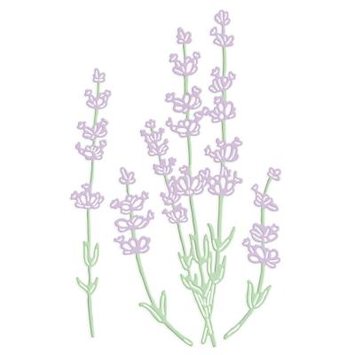 Opakowanie Zestaw wykrojników - Lawenda 4szt