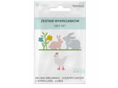 Opakowanie Zestaw wykrojników sielska Wielkanoc 2 szt.