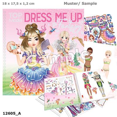 Opakowanie Zestaw z naklejkami Dress me up Fantasy Model