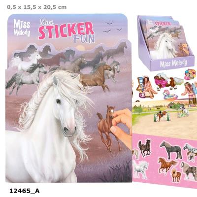 Opakowanie Zestaw z naklejkami Miss Melody 12465A