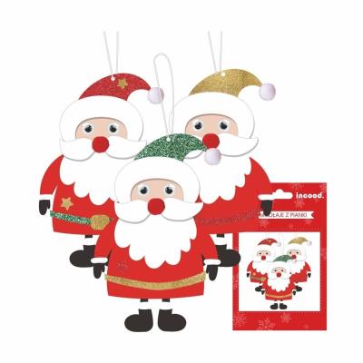 Zestaw z pianki Mikołaje. Wydawca: incood.. SmakLiter.pl Opakowanie Zestaw z pianki Mikołaje