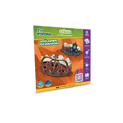 Zestaw zrób to sam - Królewskie zdrapkorony CRICCO. Wydawca: Cricco. SmakLiter.pl Opakowanie Zestaw zrób to sam - Królewskie zdrapkorony CRICCO
