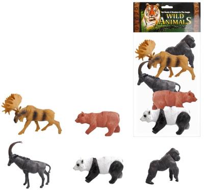 Opakowanie Zestaw zwierząt zoo 5szt