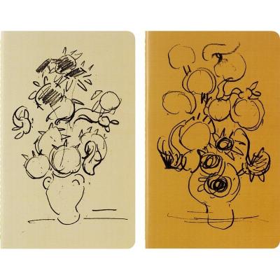 Opakowanie Zeszyt 13x21 linia L Van Gogh Cahier (2szt)