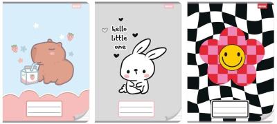 Opakowanie Zeszyt A4/32K kolor.trzy linie Dziewczynka (10szt)