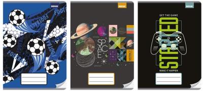 Opakowanie Zeszyt A4/32K kolorowe trzy linie Chłopiec (10szt)