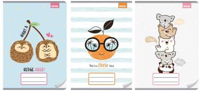 Opakowanie Zeszyt A4/32K kolorowe trzy linie Girl (10szt)