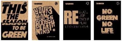 Opakowanie Zeszyt A4/32K linia Green Typo White (10szt)