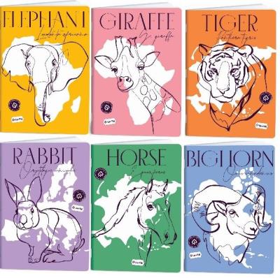 Zeszyt A4/60K kratka Animals (10szt) MAR MAR. Wydawca: GDD. SmakLiter.pl Opakowanie Zeszyt A4/60K kratka Animals (10szt) MAR MAR