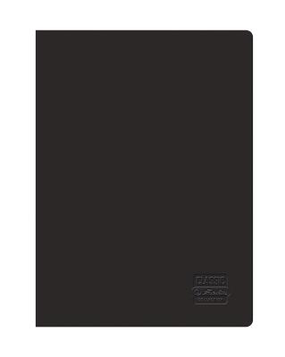 Opakowanie Zeszyt A4 60k kratka Herlitz rainbow classic czarny pakiet 5 szt.