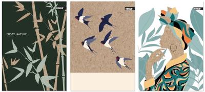 Opakowanie Zeszyt A4/60K kratka Kraft Liner (5szt)