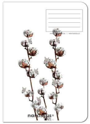 Zeszyt A4 60k kratka PP Fun Cotton pakiet 4 sztuk mix. Wydawca: Narcissus. SmakLiter.pl Opakowanie Zeszyt A4 60k kratka PP Fun Cotton pakiet 4 sztuk mix