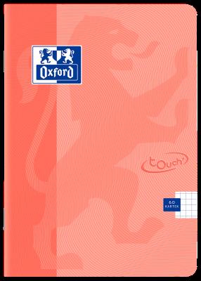 Zeszyt A4/60K kratka Touch Pastel (5szt) OXFORD. Wydawca: Oxford. SmakLiter.pl Opakowanie Zeszyt A4/60K kratka Touch Pastel (5szt) OXFORD