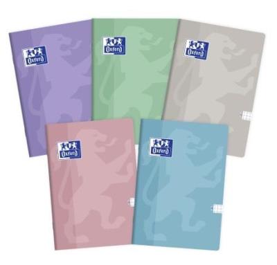 Zeszyt A4/60K kratka Touch Pastel (5szt). Wydawca: Oxford. SmakLiter.pl Opakowanie Zeszyt A4/60K kratka Touch Pastel (5szt)