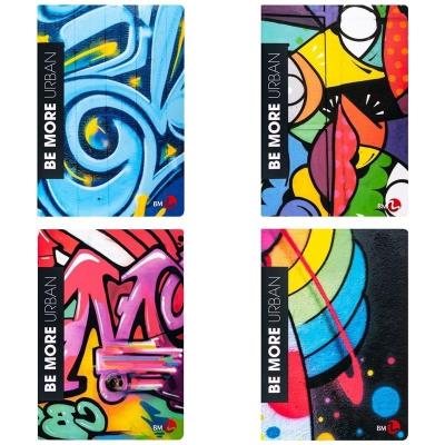 Zeszyt A4/72K kratka Be More Urban (10szt). Wydawca: Koh-I-Noor. SmakLiter.pl Opakowanie Zeszyt A4/72K kratka Be More Urban (10szt)