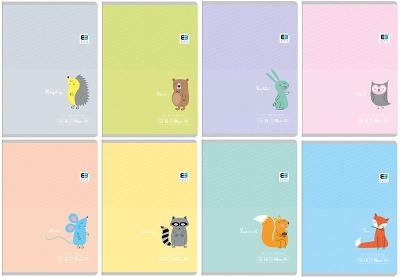 Zeszyt A5/16# Black&Blue kids pastel. Wydawca: Noster. SmakLiter.pl Opakowanie Zeszyt A5/16# Black&Blue kids pastel