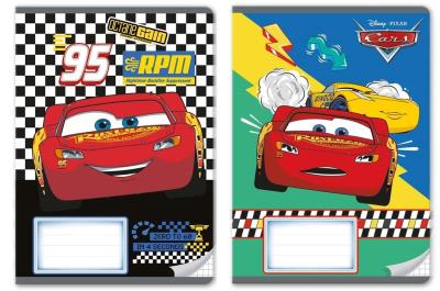 Zeszyt A5/16K kratka Cars (20szt). Wydawca: Beniamin. SmakLiter.pl Opakowanie Zeszyt A5/16K kratka Cars (20szt)