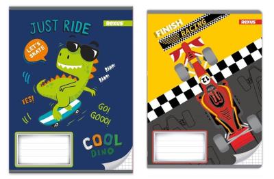 Zeszyt A5/16K kratka Chłopiec (20szt). Wydawca: Beniamin. SmakLiter.pl Opakowanie Zeszyt A5/16K kratka Chłopiec (20szt)