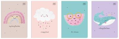 Zeszyt A5/16K kratka Glitter (20szt). Wydawca: INTERDRUK. SmakLiter.pl Opakowanie Zeszyt A5/16K kratka Glitter (20szt)