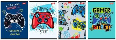 Zeszyt A5/16K kratka laminowany Gamepad (15szt). Wydawca: UNIPAP. SmakLiter.pl Opakowanie Zeszyt A5/16K kratka laminowany Gamepad (15szt)
