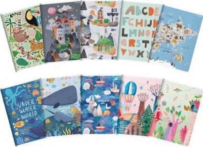 Opakowanie Zeszyt A5/16K kratka Megamix (20szt)