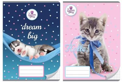 Zeszyt A5/16K kratka The Sweet Pets (20szt). Wydawca: Beniamin. SmakLiter.pl Opakowanie Zeszyt A5/16K kratka The Sweet Pets (20szt)