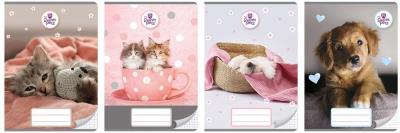 Zeszyt A5/16K kratka The Sweet Pets (20szt). Wydawca: Beniamin. SmakLiter.pl Opakowanie Zeszyt A5/16K kratka The Sweet Pets (20szt)