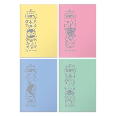 Opakowanie Zeszyt A5/32K kratka Eco PP pastel colors (10szt)