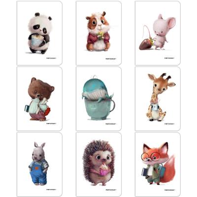 Opakowanie Zeszyt A5/32K kratka PP Cute (9szt) NARCISSUS