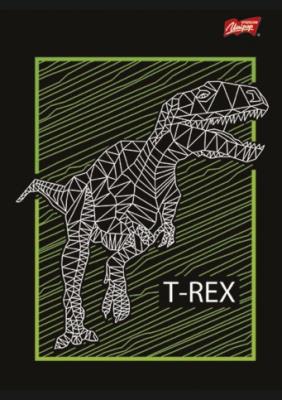 Opakowanie Zeszyt A5 32k kratka T-REX pakiet 10 sztuk