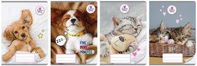 Opakowanie Zeszyt A5/32K kratka The Sweet Pets (10szt)