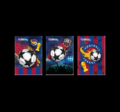 Opakowanie Zeszyt A5 32k linia football pakiet 6 szt.