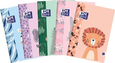 Zeszyt A5/32K linia podwójna kolorowa Kids (10szt). Wydawca: Oxford. SmakLiter.pl Opakowanie Zeszyt A5/32K linia podwójna kolorowa Kids (10szt)