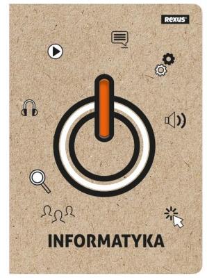 Opakowanie Zeszyt A5/58K kratka Informatyka (10szt)
