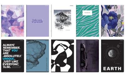 Zeszyt A5/60K gładka Megamix (10szt) TOP2000. Wydawca: Top 2000. SmakLiter.pl Opakowanie Zeszyt A5/60K gładka Megamix (10szt) TOP2000