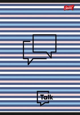 Opakowanie Zeszyt A5 60K krata LET'S TALK PAKIET 10 SZTUK