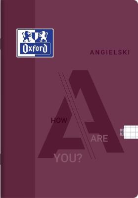 Opakowanie Zeszyt A5/60K kratka Angielski (5szt) OXFORD
