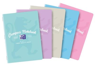 Zeszyt A5/60K kratka Campus Pastel (5szt) OXFORD. Wydawca: Oxford. SmakLiter.pl Opakowanie Zeszyt A5/60K kratka Campus Pastel (5szt) OXFORD