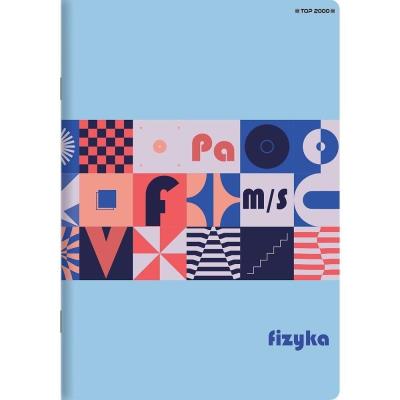 Opakowanie Zeszyt A5/60K kratka Fizyka (10szt) TOP2000