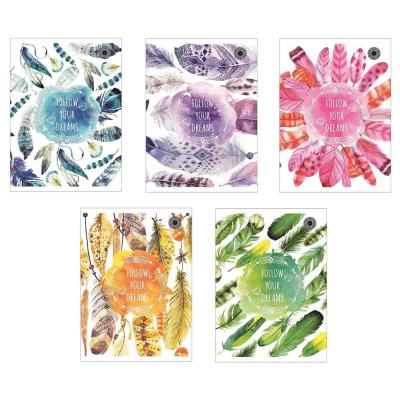 Opakowanie Zeszyt A5/60K kratka Hippi Style (10szt)