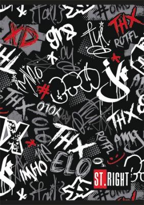 Opakowanie Zeszyt A5 60k kratka III ST.RIGHT pakiet 10 sztuk