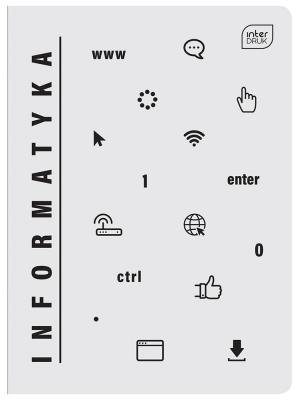 Opakowanie Zeszyt A5/60K kratka Informatyka (10szt)