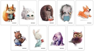 Opakowanie Zeszyt A5/60K kratka PP Fun mix (9 szt)