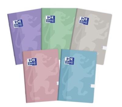 Zeszyt A5/60K kratka Touch Pastel (5szt). Wydawca: Oxford. SmakLiter.pl Opakowanie Zeszyt A5/60K kratka Touch Pastel (5szt)